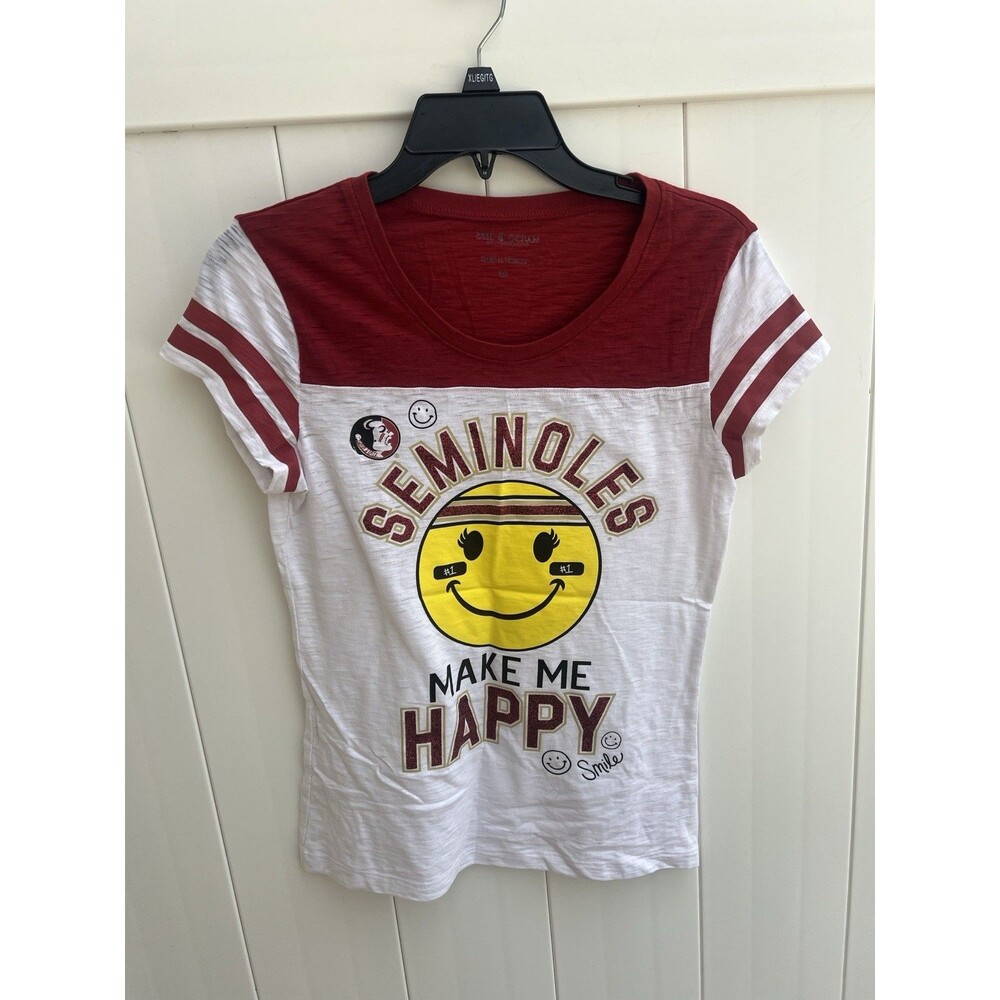 5th & Ocean Florida State Seminoles T Shirt Girls Size 16